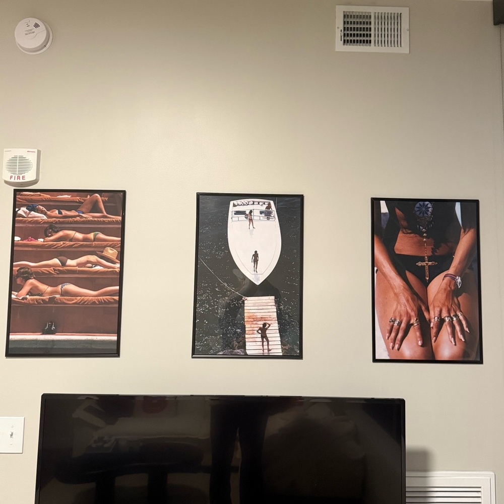 Slim Aaron’s set of 3 16x24 posters